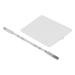 iplusmile Palette Cosm tique en Acier Inoxydable Anneau Grosse Taille Carr M lange Fond de Teint Nail Art Professionnel Femme Usage Beaut