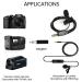 3.5mm TRS Male to 3.5mm Female TRRS Microphone Adapter for Camera/Camcorders - Compatible with Nikon, Canon, GoPro & More - Buy Online on GoSupps.com