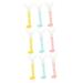 Beaupretty 9 StK children's toothbrush travel toothbrush U-shaped toothbrush for toddlers toothbrushes for children toothbrush cleaning brush hand toothbrush for children children's tooth cleaner
