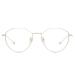Cyxus Blue Light Filter Glasses Women Geometry Fashion Lightweight Unique Eyewear (8009-Gold) 04-1gold