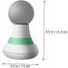 Buy Hapinary Mini Massage Device - USB Muscle Massager Tool Compact Body Massager (11.5x7.5cm Green) - International Shipping Available - Buy Online on GoSupps.com