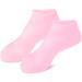 Silicone Gel Moisturizing Socks for Dry, Cracked Feet | Spa Foot Care Waterproof Socks | Fits US Size 6-9 | Pink - Buy Online on GoSupps.com