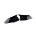 NinWelly jfqm 1 pair black glossy outside mirror cover suitable for Hyundai Elantra 2021 2022 ABS plastic