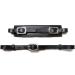 Buy PS Horse Articles Noseband Set - Padded Soft Leather with Chin Strap | Black & Gold Fittings - International Shipping - Buy Online on GoSupps.com