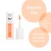 M LI Organic Lip Oil with Hyaluronic Acid | Non-Sticky Natural Lip Gloss for Moisturizing & Revitalizing | Clear Raspberry Flavor - Buy Online on GoSupps.com