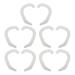 Corrector De Ojeras Tape Tape 5 Pairs Ear Corrector Silicone Auricle Corrector Protruding Ear Support External Auricle Corrector Silicone Patch Corrector De Invisible Tape