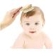 Natural Soft Newborn Baby Brush Set with Goat Hair Bristles and Eco-Friendly Wood Handle - Buy Online on GoSupps.com