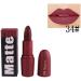 Fulltime Lipstick Miss Rose Moisturizing Matte Lipstick Long Lasting Waterproof Lipstick 18 Color - Buy Online on GoSupps.com