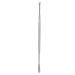 Earwax Curette Remover | Double Head Glossy Ear Spoon for Itching Relief at Home - Silver - Buy Online on GoSupps.com