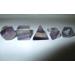 Jet Purple Flourite Sacred Geometry Sets Free Booklet Jet International Crystal Therapy 5 Stone Platonic Solid Top Grade Quality Merkaba Star w/ Velvet Pouch Attractive Cleansing Life Vitality Healing Chakra Balancing DN...