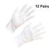 JECOMPRIS 12 Pairs Moisturizing Hand Gloves Cotton Protective Gloves Industrial Gloves Food Handling Glove Cosmetic Moisturizing Gloves Warm Gloves Cotton Gloves White Work Jersey M:22X9cm White - Buy Online on GoSupps.com