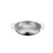 OUSIKA Saucepan Flat Bottom Stainless Steel Paella Frying Pans with Handles Non-Stick Saucepan Cooking Pot Kitchenware Cookware Kitchen Utensils Pans