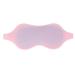Qukaim Hot Cold Gel Eye Pad Gel Eye Pad Hot Ice Compress Reusable Silicone Cooling Eye Patch Adjustable Size Pink
