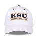 NCAA Kent State Golden Flashes Unisex NCAA The Game bar Design Hat, White, Adjustable