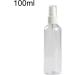 Conijiwadi Spray Bottle Transparent Plastic Cosmetic Sprayer Portable Storage Spraying Container 100ml - Buy Online on GoSupps.com