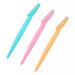 Ladies Eyebrow Razor Dermaplaning Painless Portable Facial Shaver Pack of 3