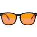 LERNEW Blue Light Blocking Glasses - Matte Black Frame - Amber Lenses - Buy Online on GoSupps.com