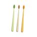 ULTECHNOVO 3pcs toothbrushes comfortable toothbrush environmentally friendly toothbrush small head