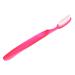 SUICRA Toothbrushes Extra Soft Large Brush Head Adult Toothbrush Manual Toothbrush Field Toothbrush (Color : Red) Red