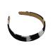 Kathaya Cow Print Headbands - Wide Non-Slip Fashion Hair Bands for Women & Teens - Cowhide Hair Accessories in White Black - Buy Online on GoSupps.com