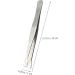 Villcase 3-Piece Ducking Beak Clip Aid - Precision Tweezers for Jewelry Making & Eyelash Application - Stainless Steel Hobby Tools - Buy Online on GoSupps.com