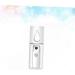 Beatifufu 2pcs Face Sprayer Cool Face Mist Steamer Mini Face Humidifier Handheld Facial Sprayer White - Buy Online on GoSupps.com