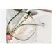 Shop Parwana Fashionable Anti-Blue Light Glasses - Oversized Computer Readers Comfortable & Clear View Flat Light-Mirror Design in Green (+200) - Buy Online on GoSupps.com