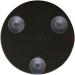 Zadro Compact 15X Magnification Travel Makeup Mirror | Lightweight Portable Suction Cup | Black Finish | 3.5 Diameter - Buy Online on GoSupps.com