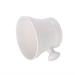 Foam Shaving Cream Bowl Shaving Soap Bowl Durable 11 x 11 x 8 cm Hair Salon Use Man(white)