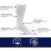 Diabetic Socks 6-Pack Made In USA - X-Large White for Men and Women - Buy Online on GoSupps.com
