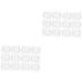 FRCOLOR 12 Pairs Foot Stickers Clear Heel Stickers Feet Schutz Heels for Women Versatile Heel Stickers Heel Massage Stickers Clear Heel Grips Liners Non Slip Pu Non-Slip Stickers High Heel