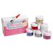 Set of 6 Holly Cupcakes Stunning Sparkly Decorating Glitters with Application Brush: Silver Gold Iridescent White Fuchsia Green & Blue