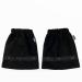 Aiko Stirrup Pads - Shine Bright - Fleece 1 Pair (black)