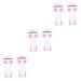 minkissy 3 Sets Makeup Eyelash Curler Girl Woman Eyelash Curler Travel Eyelash Curler Mini Eyelash Curler Portable Eyelash Curler Eyelash Curlers Beauty Eyelash Curler Eyelashes Clip