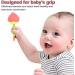 TEKSTAR Silicone Fruit Shape Baby Teething Toys Set - BPA Free, Freezer Safe Teethers to Soothe Infant and Toddler Gums - Buy Online on GoSupps.com