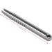 Agate & Mini Titanium Tweezers - Precision EDC & Survival Tools for Camping & Splinter Removal (Silver) - Buy Online on GoSupps.com