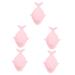 FOMIYES 5pcs Silicone Brush Baby Shampoo Cleaning Tools Silicone Cleaning Brush Hair Washing Brush Shower Body Scrubbers Baby Exfoliating Brush Hair Grooming Tools Kids Head Brushes Man