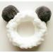 Washing Face Makeup Headband for Women - Cute Panda Ears Grey - Spa Shower Yoga Hairband for Girls and Babies - Korean Beauty Products - Buy Online on GoSupps.com