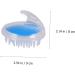 Magiclulu 4-Piece Silicone Shower Massage Brush Set | Electric Hair Shampoo Head Massager | Best Bathroom Hair Care Tools - Buy Online on GoSupps.com