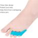 Carolhome Pinky Toe Separator 10 Pack - Gel Bunion Pads & Protectors for Pain Relief | Tailor s Bunions & Overlapping Toes (Blue) - International Shipping - Buy Online on GoSupps.com