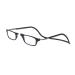 CliC Magnetic Reading Glasses (Long Temples), Computer Readers, Replaceable Lens, Original Long, (Black, 2.50 Magnification) Black 2.5 x