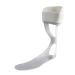 BraceOn AFO   Swedish Deluxe - Drop Foot Stabilizer  Moldable  Trimmable  Lightweight Polyethylene (Women  Right) Women Right