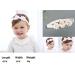 4 Pack Baby Girls Flower Headbands - Elastic Nylon Hair Accessories for Newborns | Perfect for Parties & Weddings - Buy Online on GoSupps.com