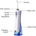Cordless Water Flosser - Rechargeable Portable Oral Irrigator for Travel & Home | 3 Modes USB Charging IPX7 Waterproof - 180ML White - Buy Online on GoSupps.com