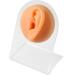 Silicone Ear Model Soft Flexible Fake Ear Piercing Practice Model Silicone Body Parts Realistic Ear Mold for Jewelry Display Teaching Tool Style3