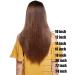 Real Hair Clip-In Extensions - 8pcs Thick Double Dilter 18 Clips | 30cm 115g #18/613 Light Ash Blonde/White Blonde - Buy Online on GoSupps.com