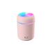 Colorful Cool Mini Humidifier, Essential Oil Diffuser, Aroma Essential USB Personal Desktop Humidifier for Car, Office Room, Bedroom etc,2 Adjustable Mist Modes (Pink)