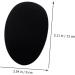 Men's Pectoral Stickers - Professional Muscle Pads for Chest | Portable Black Breast Pads | 13x9x2cm - International Shipping Available - Buy Online on GoSupps.com
