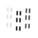 Healeved 9 pairs silicone-nose pads accessories nasal cushion sunglasses nasal pieces glasses nasal handles glass handles nasal pads nasal pads for glasses nasal pieces for glasses gentle nasal clip