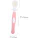 Partykindom Kids Toothbrush - Silicone Tooth Cleaning Brush for Baby Teeth Care | Gentle Dental Hygiene Tool for Children - Pink (1 Pack) - Buy Online on GoSupps.com